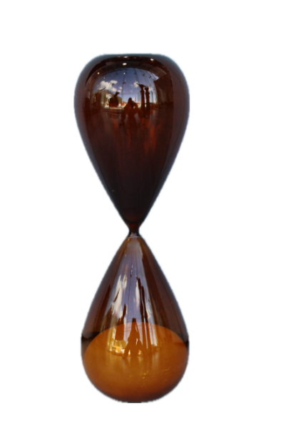 Darby Small Brown Hourglass