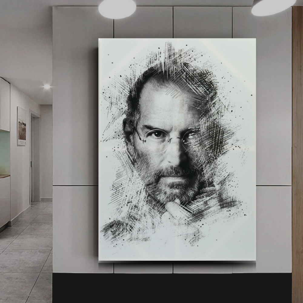 Cuadro Steve Jobs